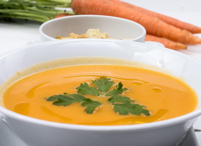 receita de sopa de cenoura