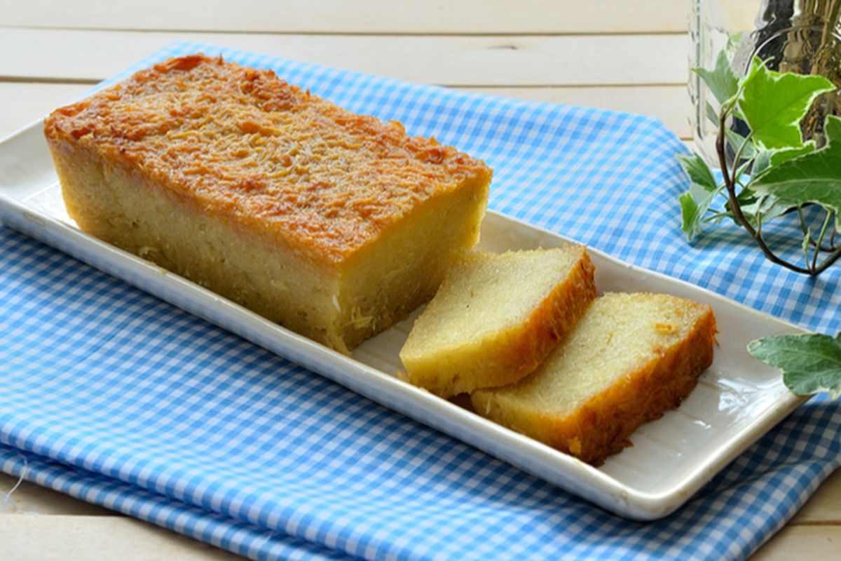 bolo de mandioca cremoso com leite condensado