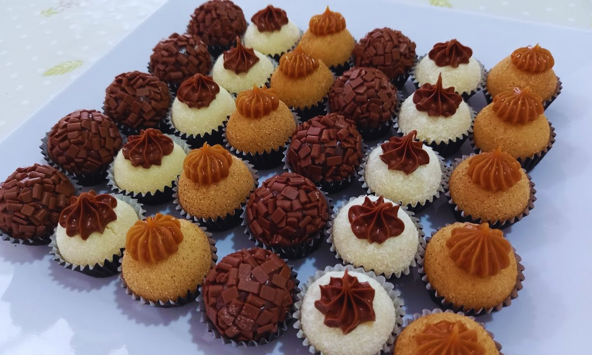 Brigadeiro gourmet- Receitas de brigadeiros